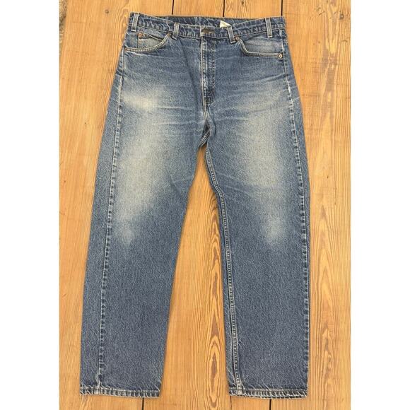 Vintage Orange Label Levi’s 505 Straight Leg 36x30 - Picture 1 of 5